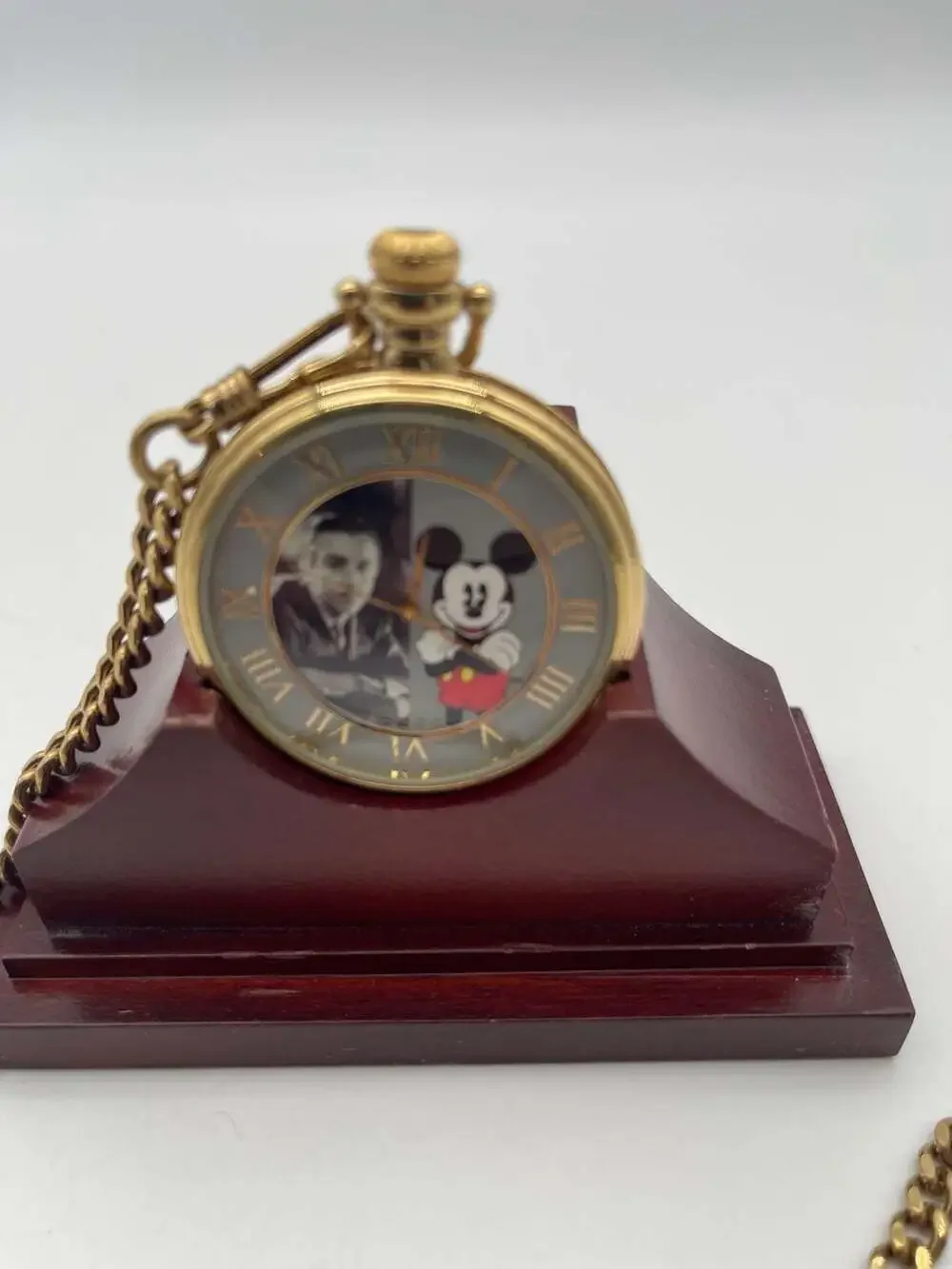 Walt Disney & Mickey Mouse Limited‎ Edition Series V Pocket Watch with Stand